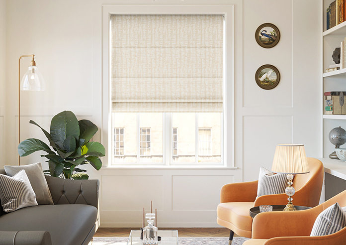 Urbanite, Ivory Glint - Roman Blind - Image 3